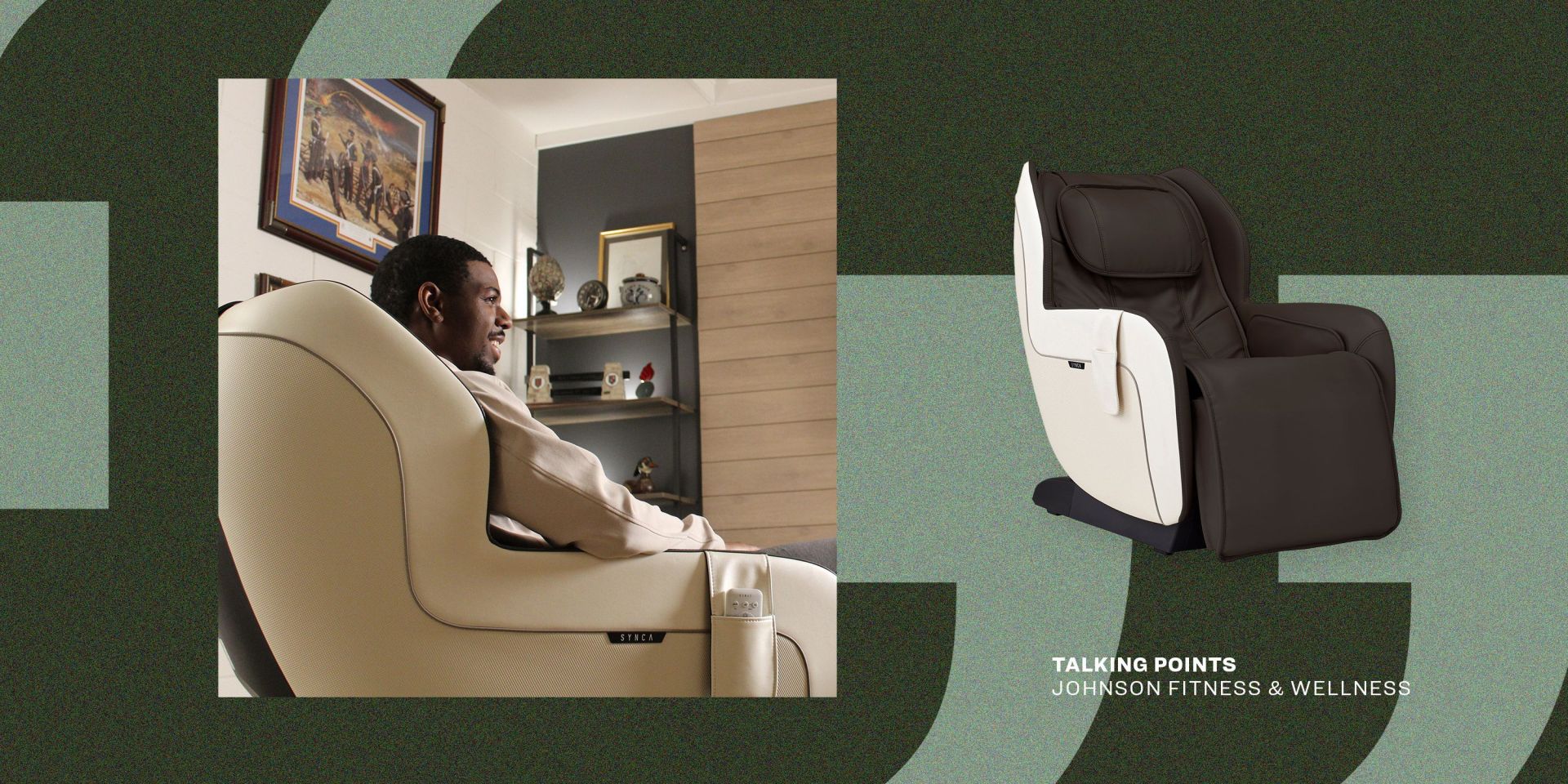 talking points johnson fitness and wellness man sitting in massage chair