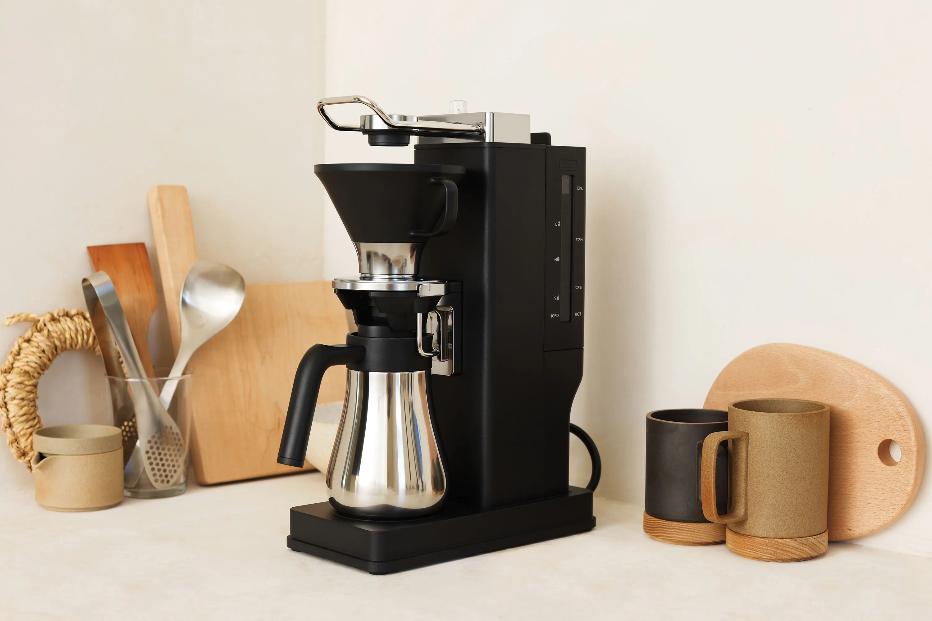 BALMUDA THE Brew
ステンレス製ポット 約600ml BALMUDA The Brew | Automatic Pour Over Coffee Maker | Clear