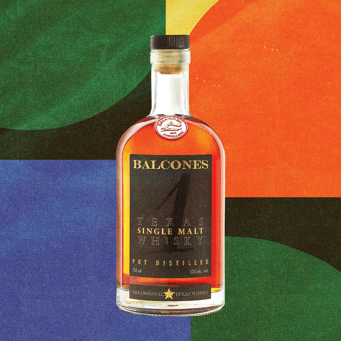 a bottle of alcohol
