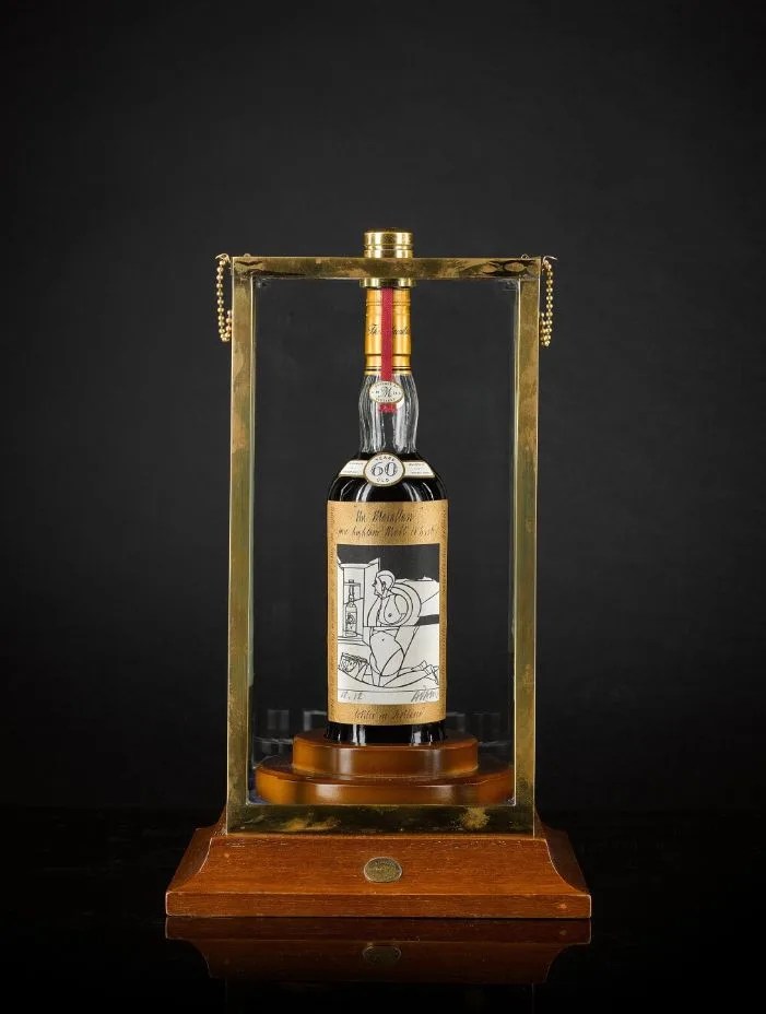 a bottle of scotch whisky