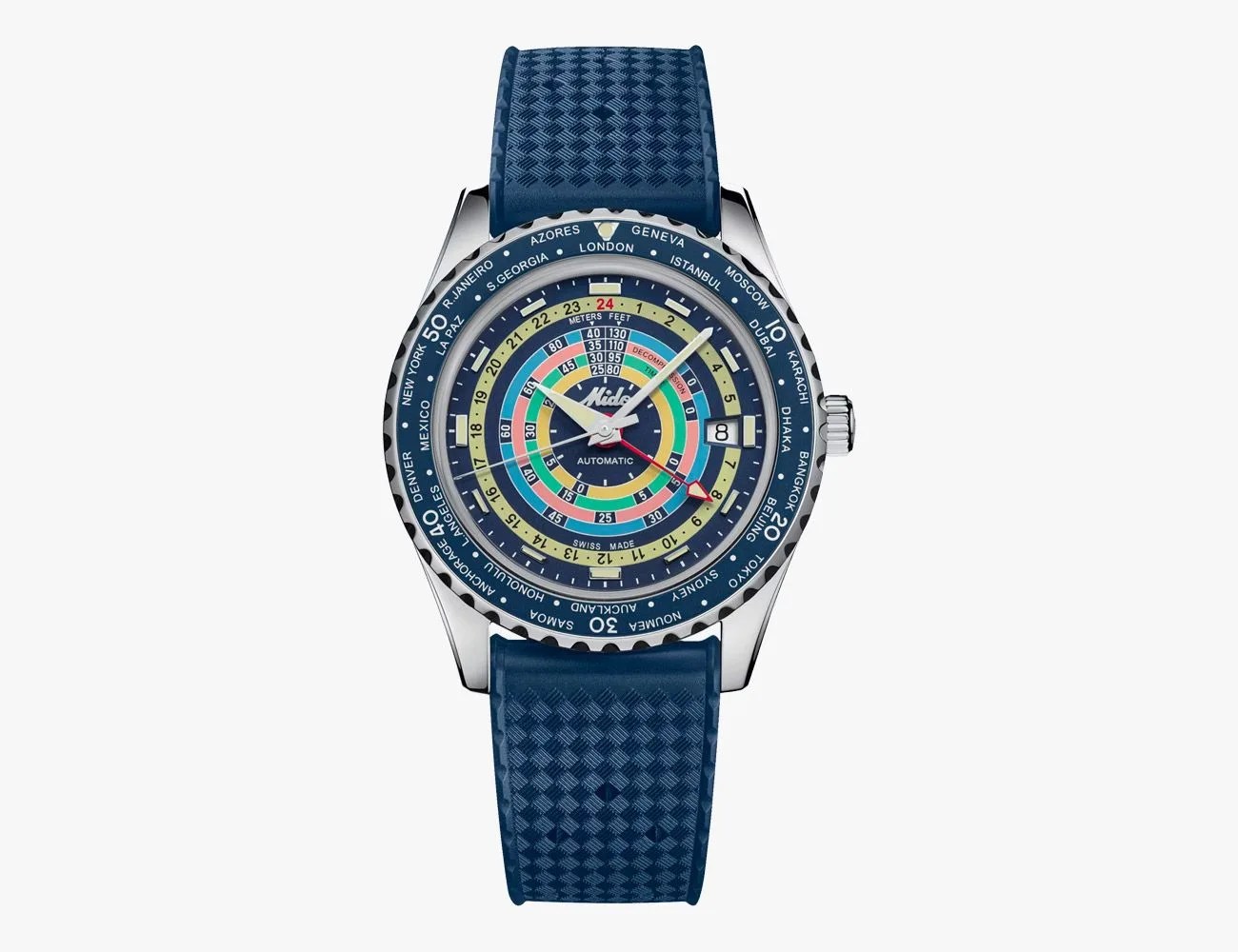 colorful dive watch