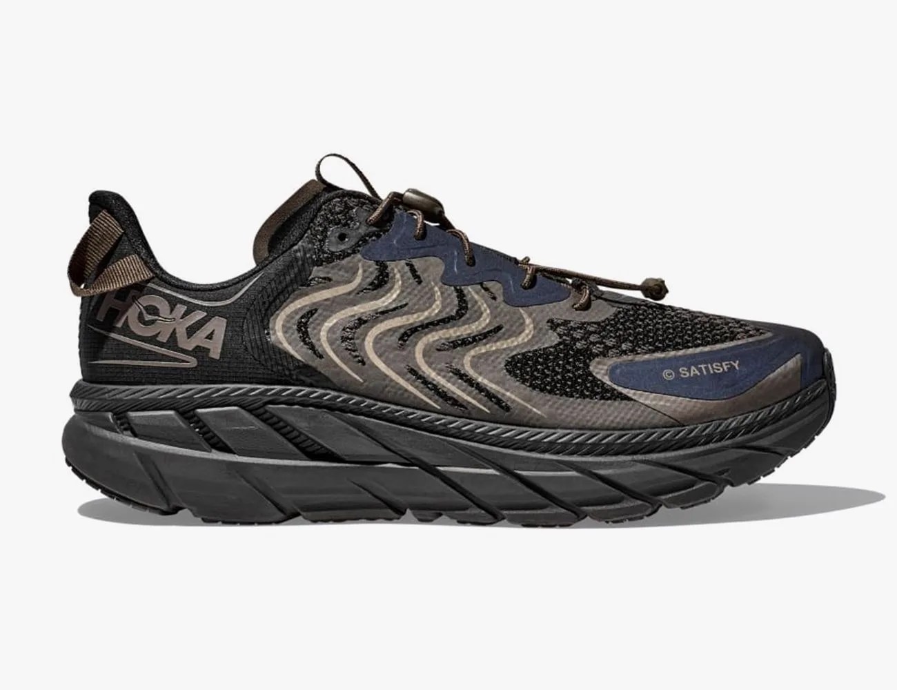 hoka x satisfy clifton ls