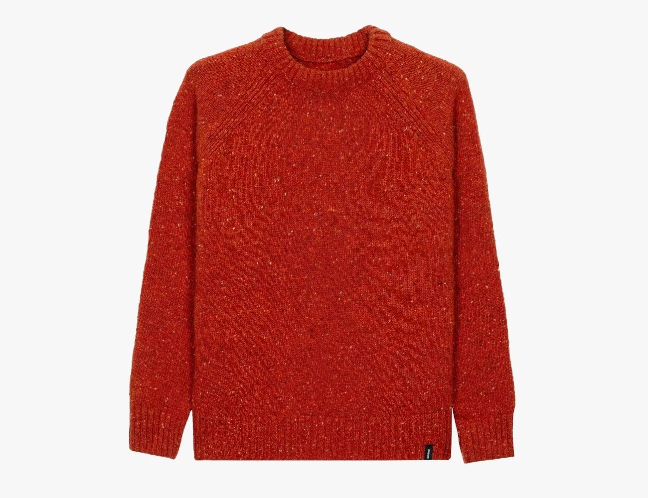 a red shirt with a white background