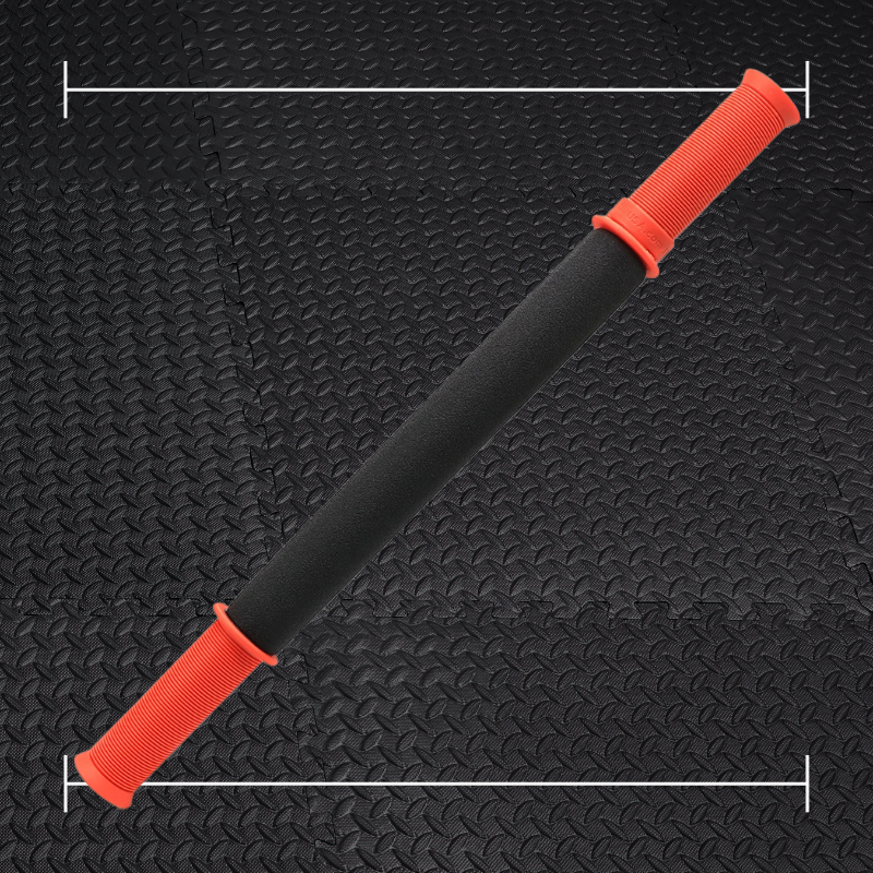 Tiger Tail 18in Massage Stick Portable Roller, Handheld, Deep Tissue Foam Roller, Body Massage and Myofascial Release Tool for Legs, Neck, Calves, Thighs, Shins & Back, The Original 18, Made in USA