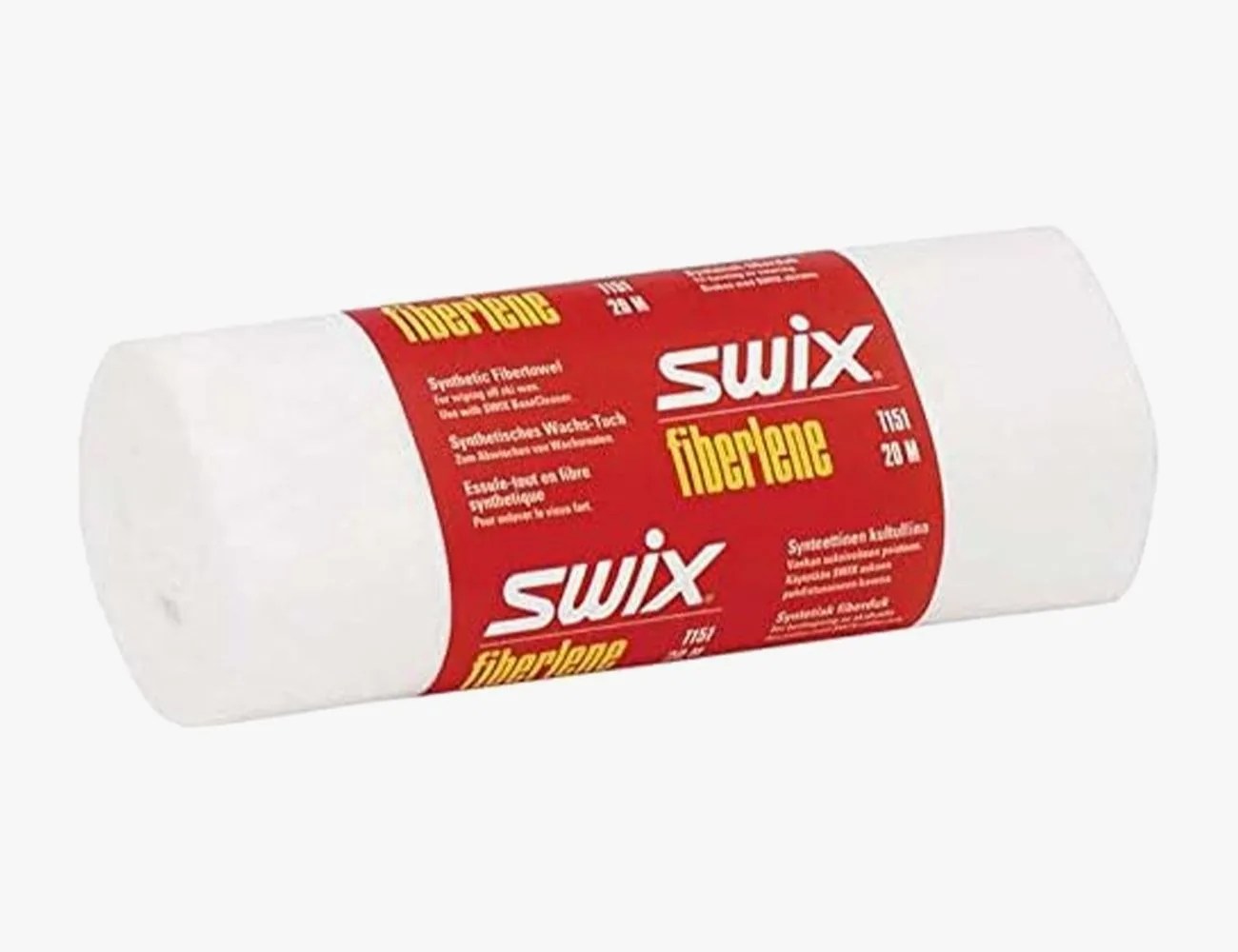 Swix Fiberlene Ski Waxing & Cleaning Towel - 40 Meter Non-Lint Paper Roll