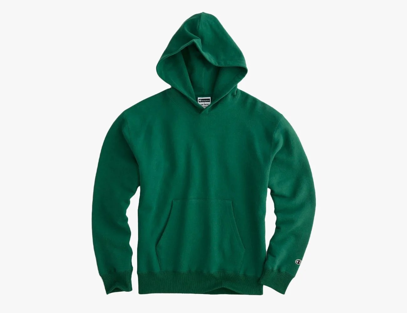 Relaxed Hoodie in Collegiate Green