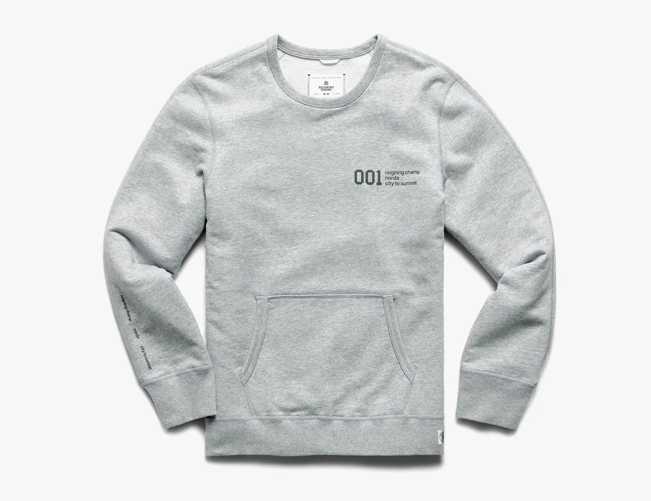 Reigning Champ X Norda Crewneck