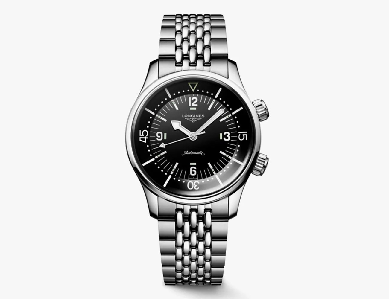 Legend Diver 39mm Black Dial on Bracelet