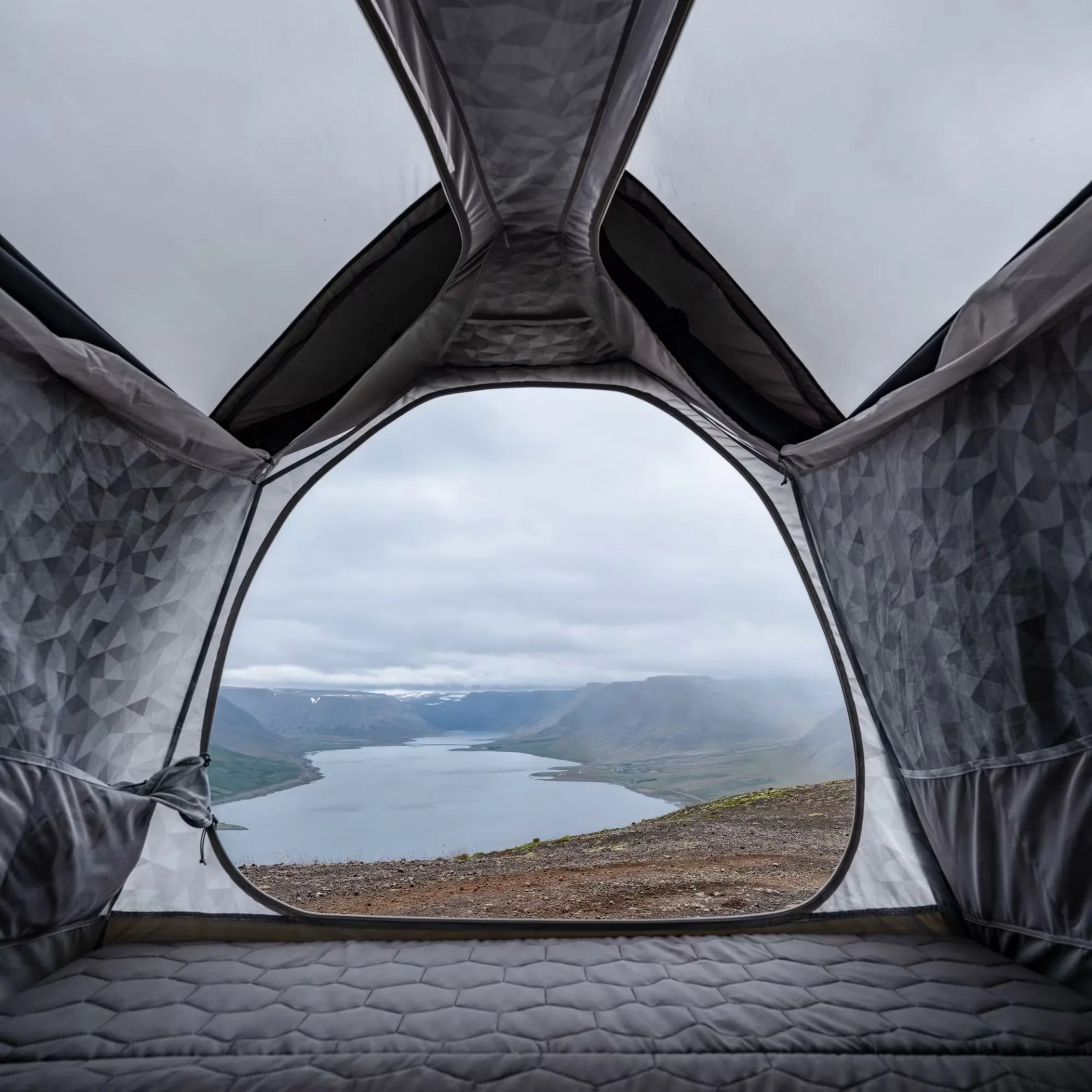 tesla cybertruck basecamp