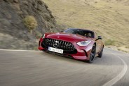 the new mercedes amg gt coupemanufaktur patagonia red metallic