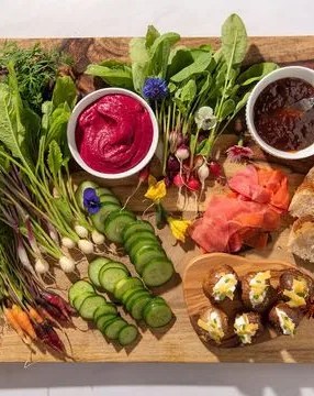 plant based charcuterie box
