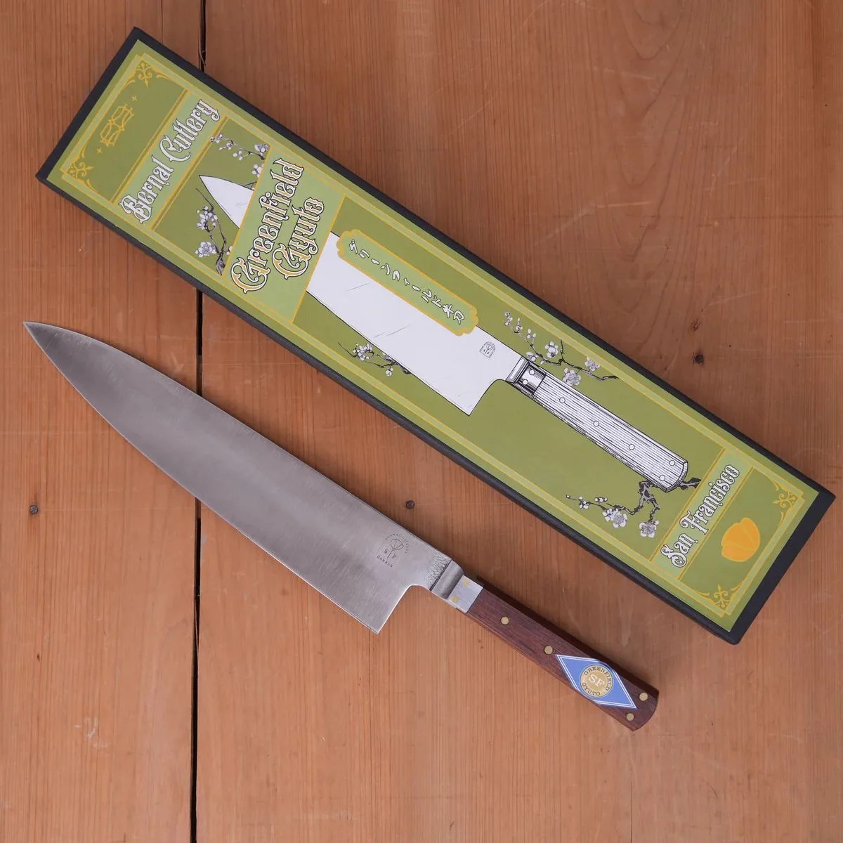 greenfield gyuto chef knife