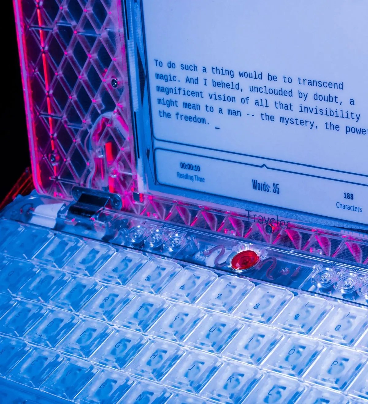 freewrite ghost edition electronic device