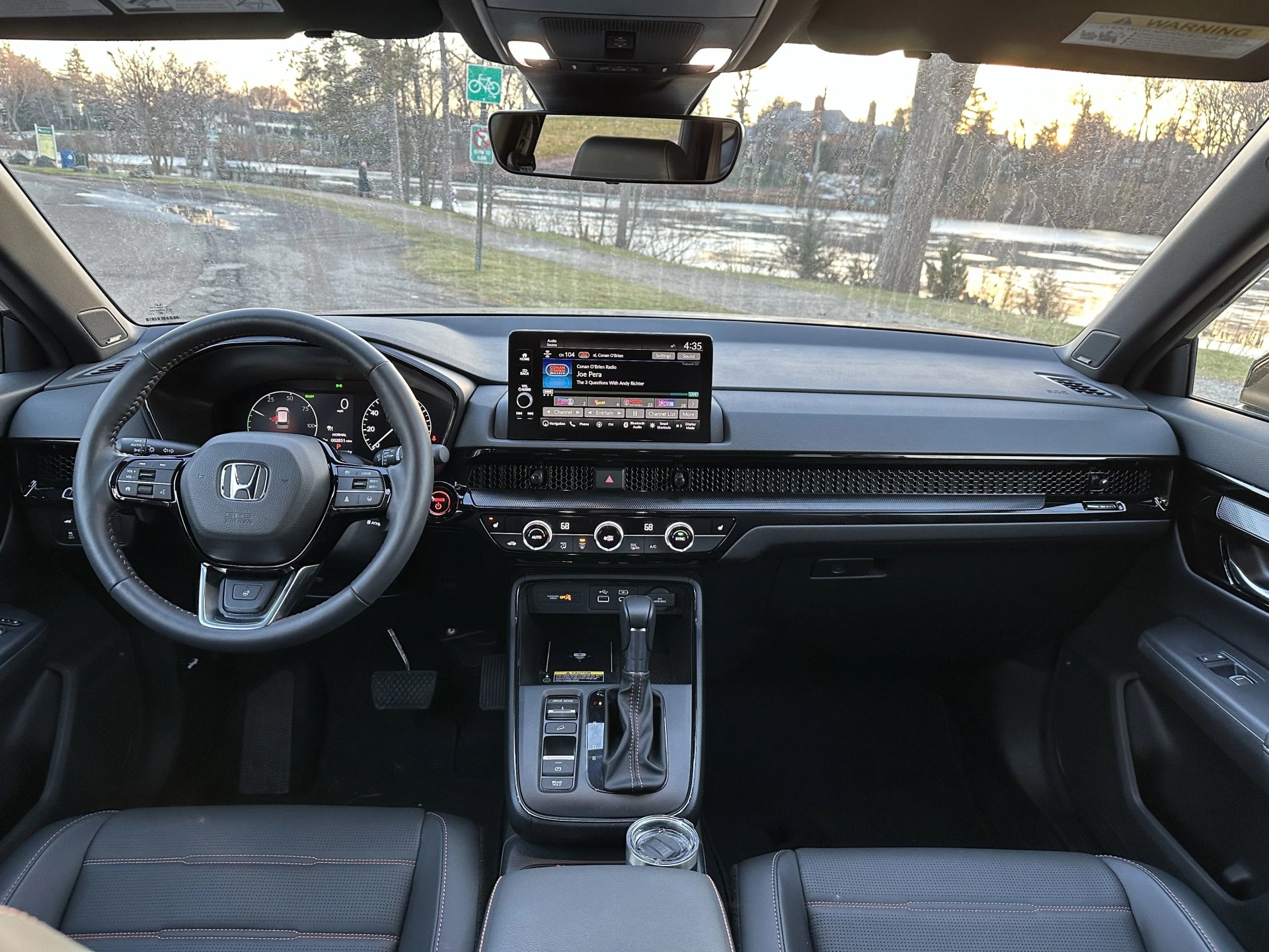 honda crv interior