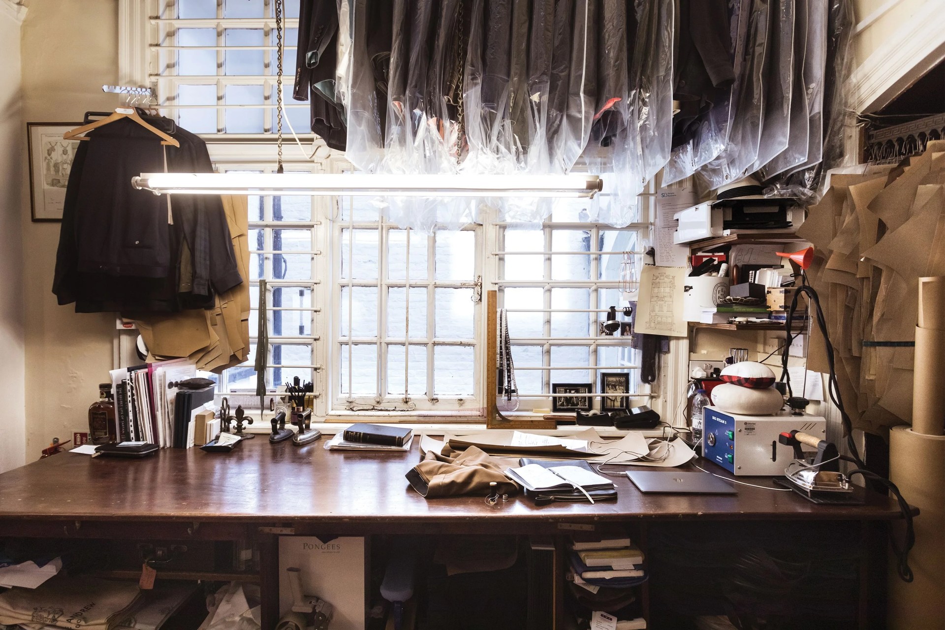 caroline andrew's sewing station