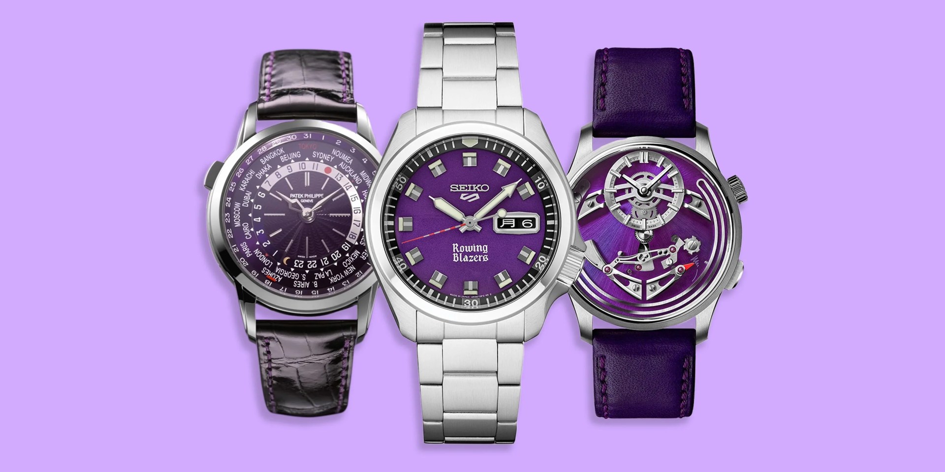 a group of watches