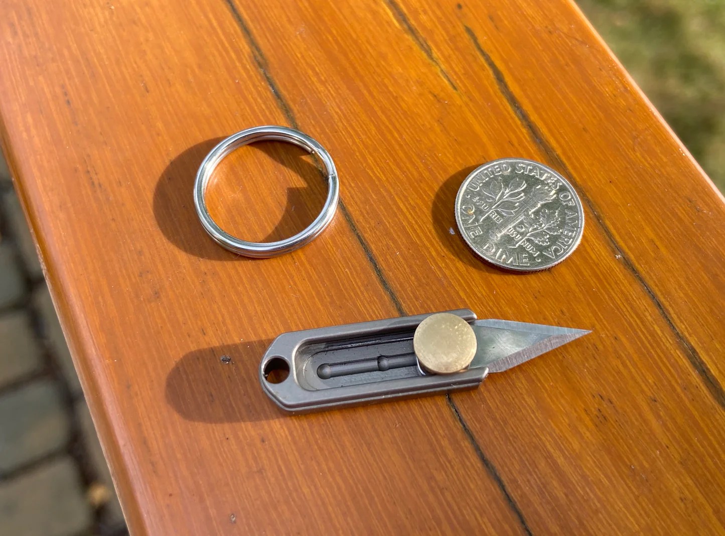 JimmyTronics The Microt Titanium Keychain Knife