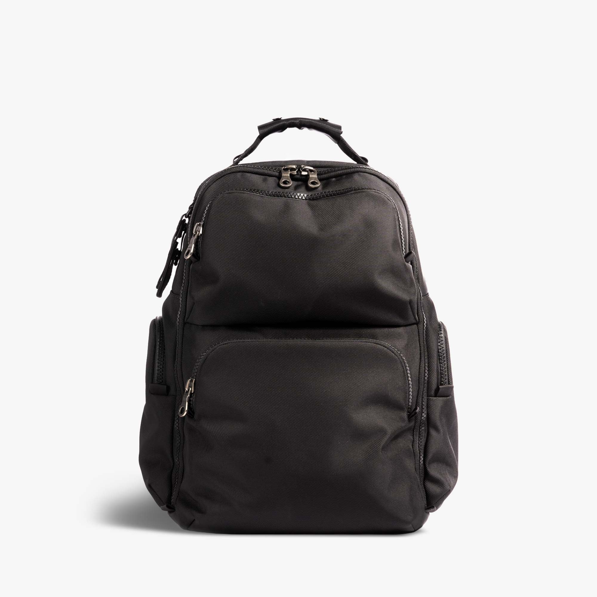 a black back pack