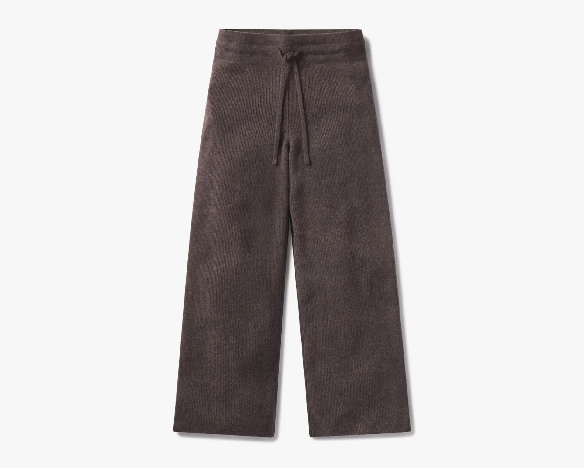 LOUNGE WOOL WIDE LEG PANT