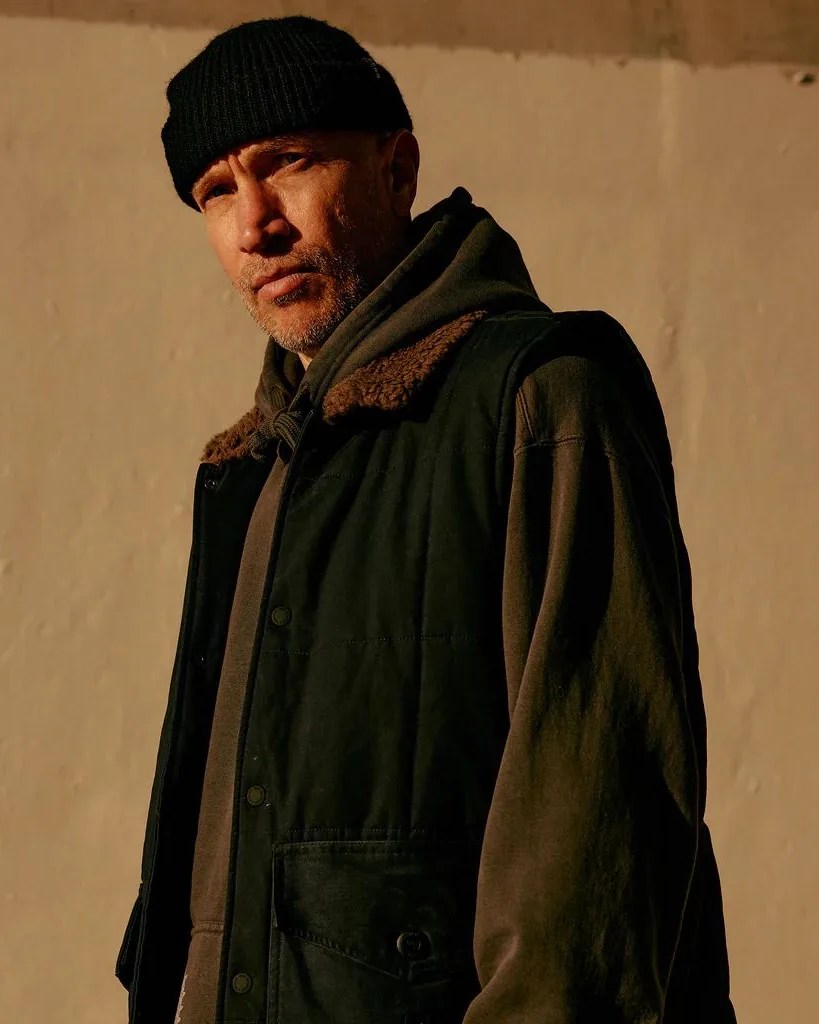 a man wearing roark livingston vest