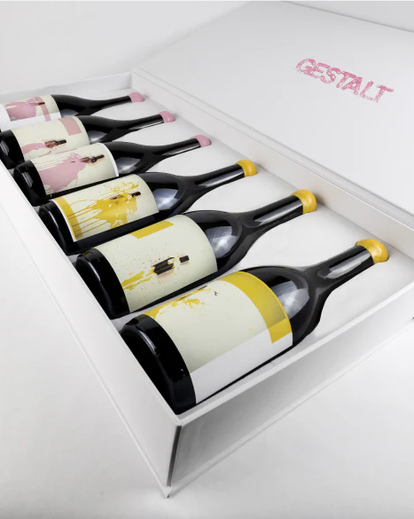 gestalt wine in a white box