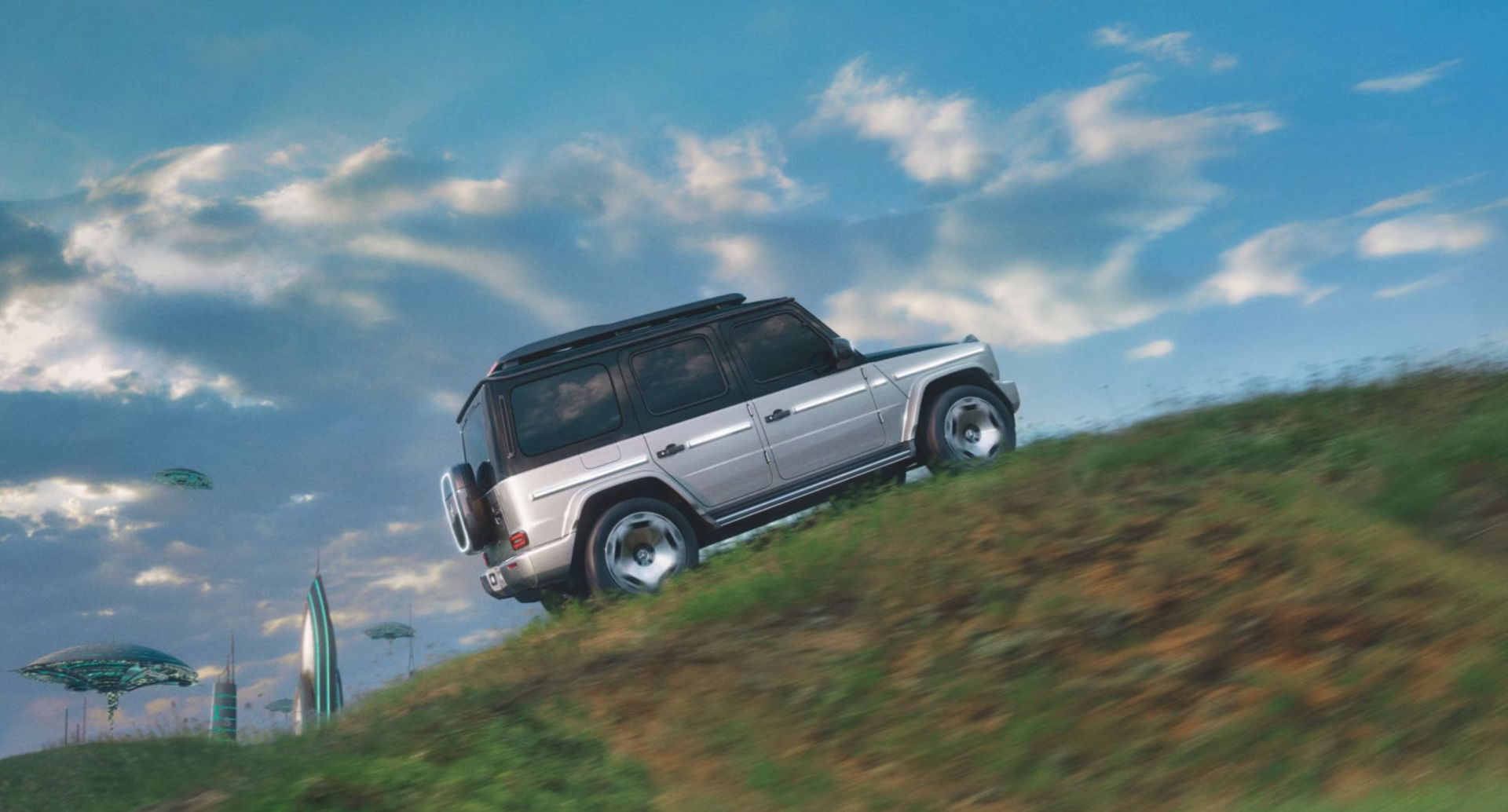 mercedes benz g class prototype eqg
