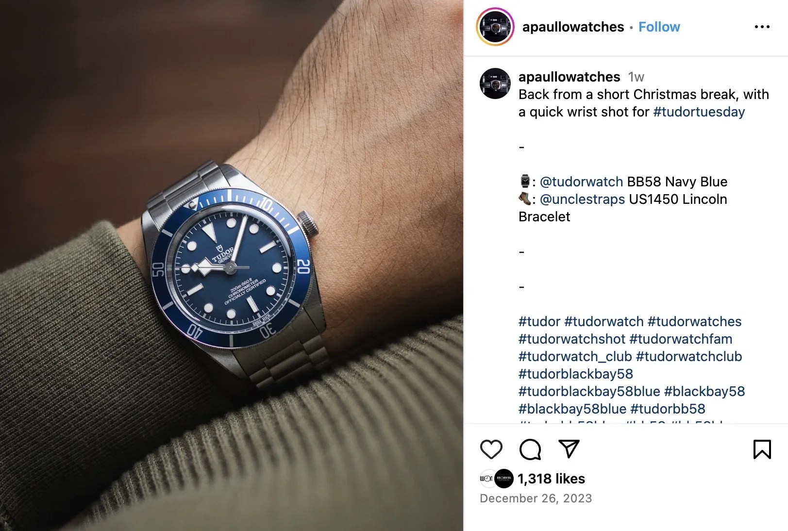 a watch on a person's wrist