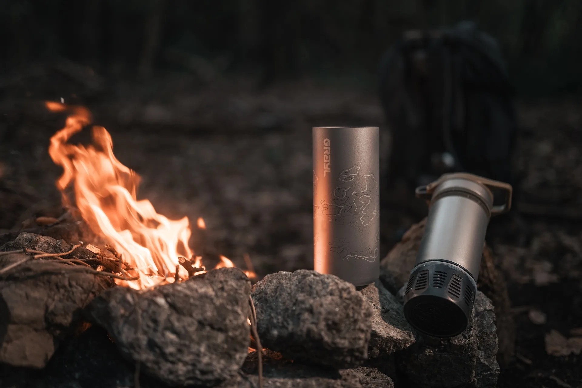 24oz GeoPress® Ti Purifier by campfire