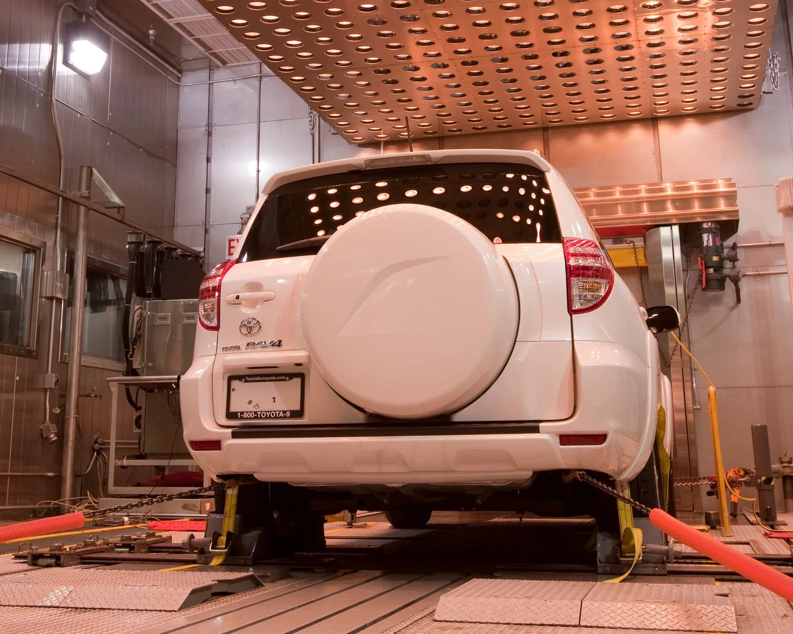 Toyota RAV4 EV prototype testing