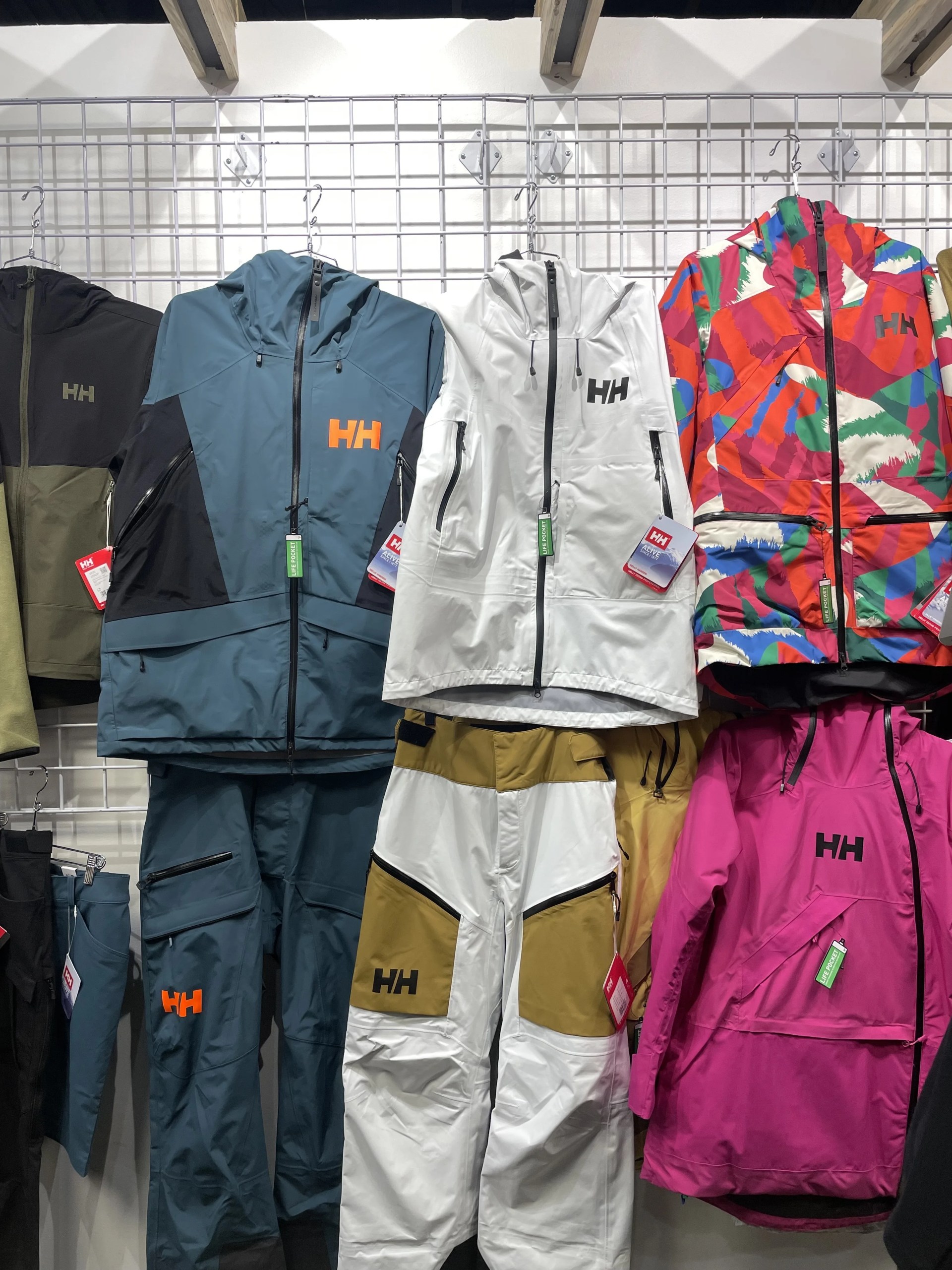 helly hansen outerwear at the outdoor market alliance tradeshow