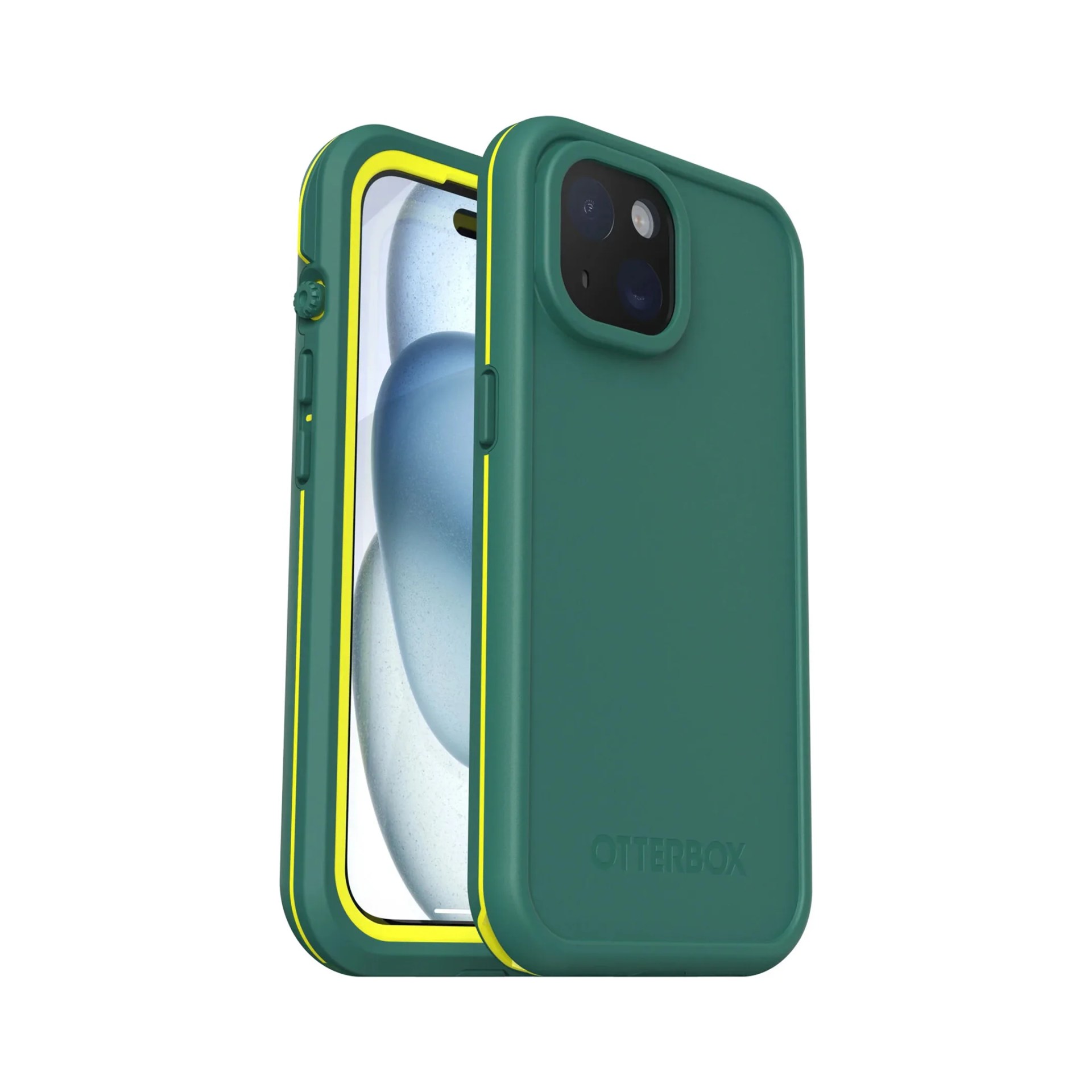 OtterBox Frē Series for MagSafe iPhone 15 Case on a white background