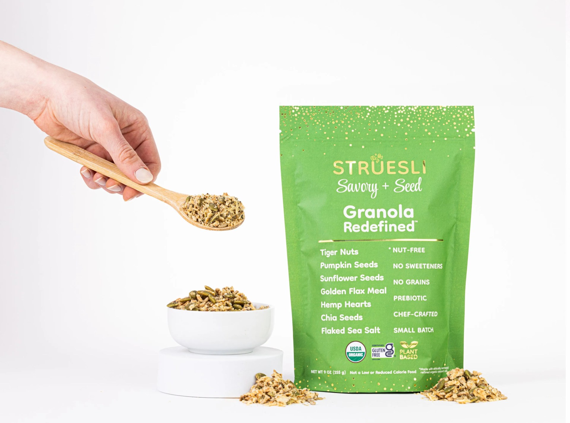 Struesli&trade; Organic Granola Savory + Seed