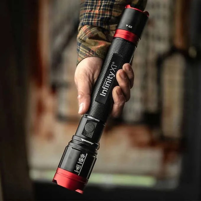 Infinity X1 5000L Dual Power Focusing Flashlight