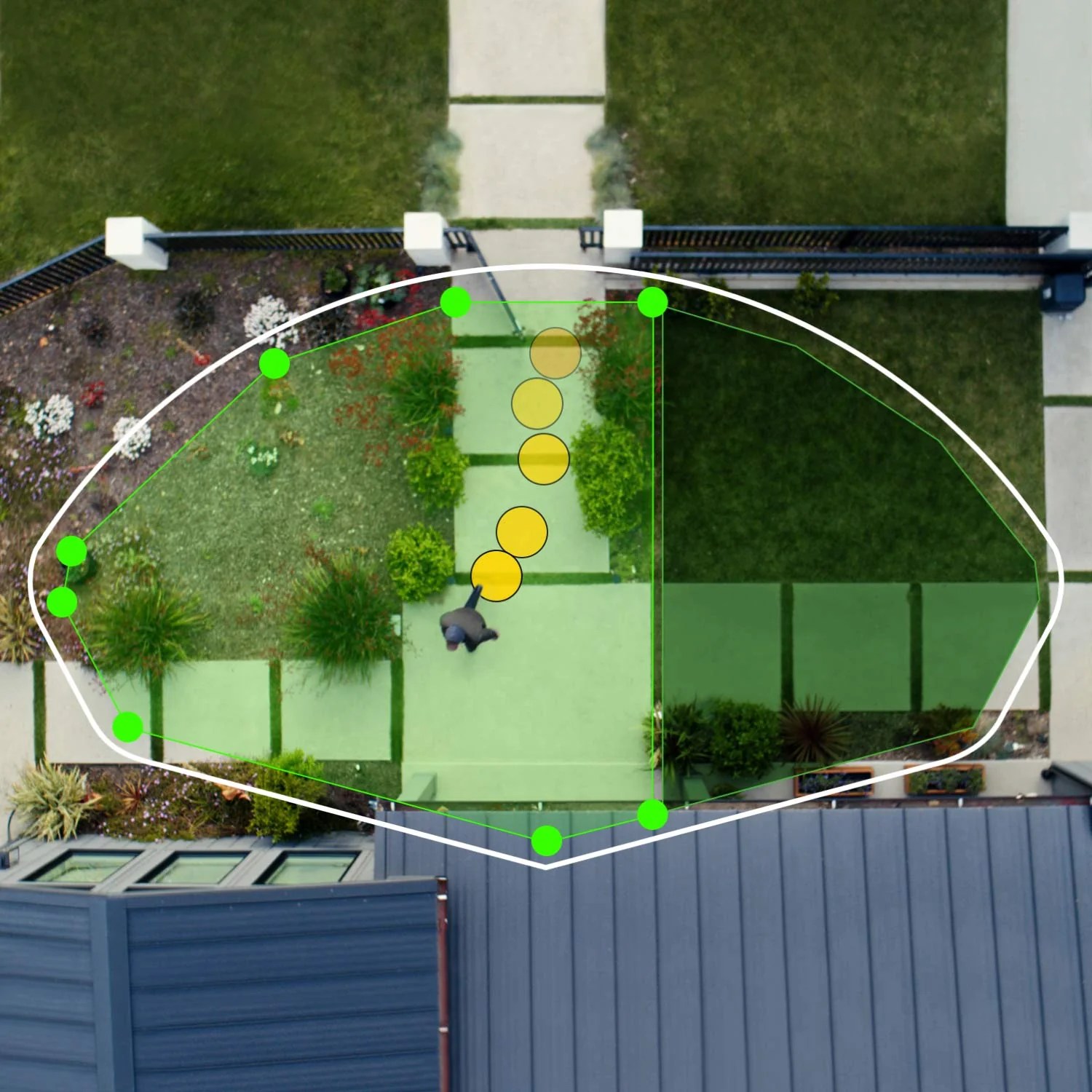 ring Battery Doorbell Pro app motion Birds Eye