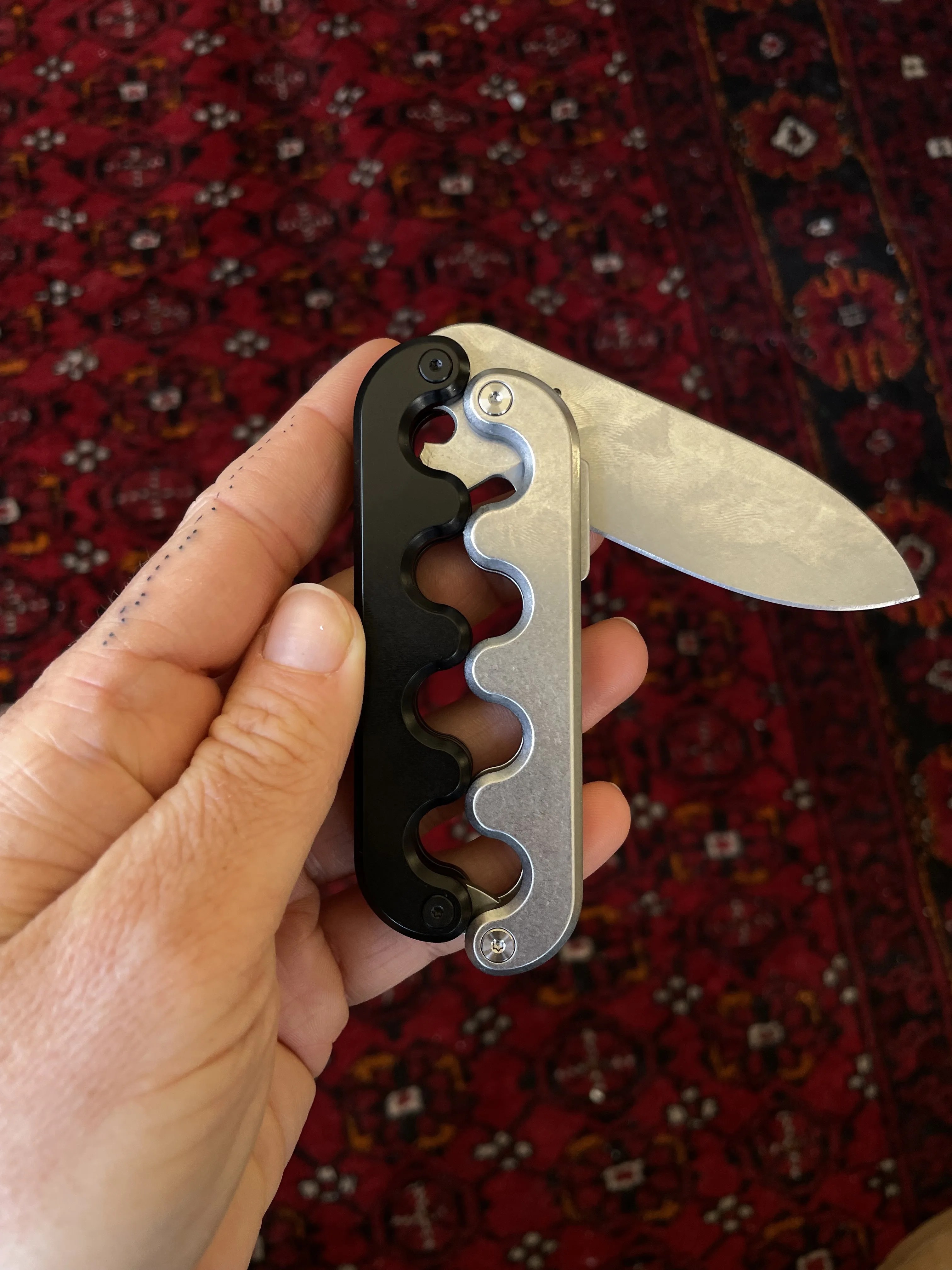 craighill sidewinder knife halfway open