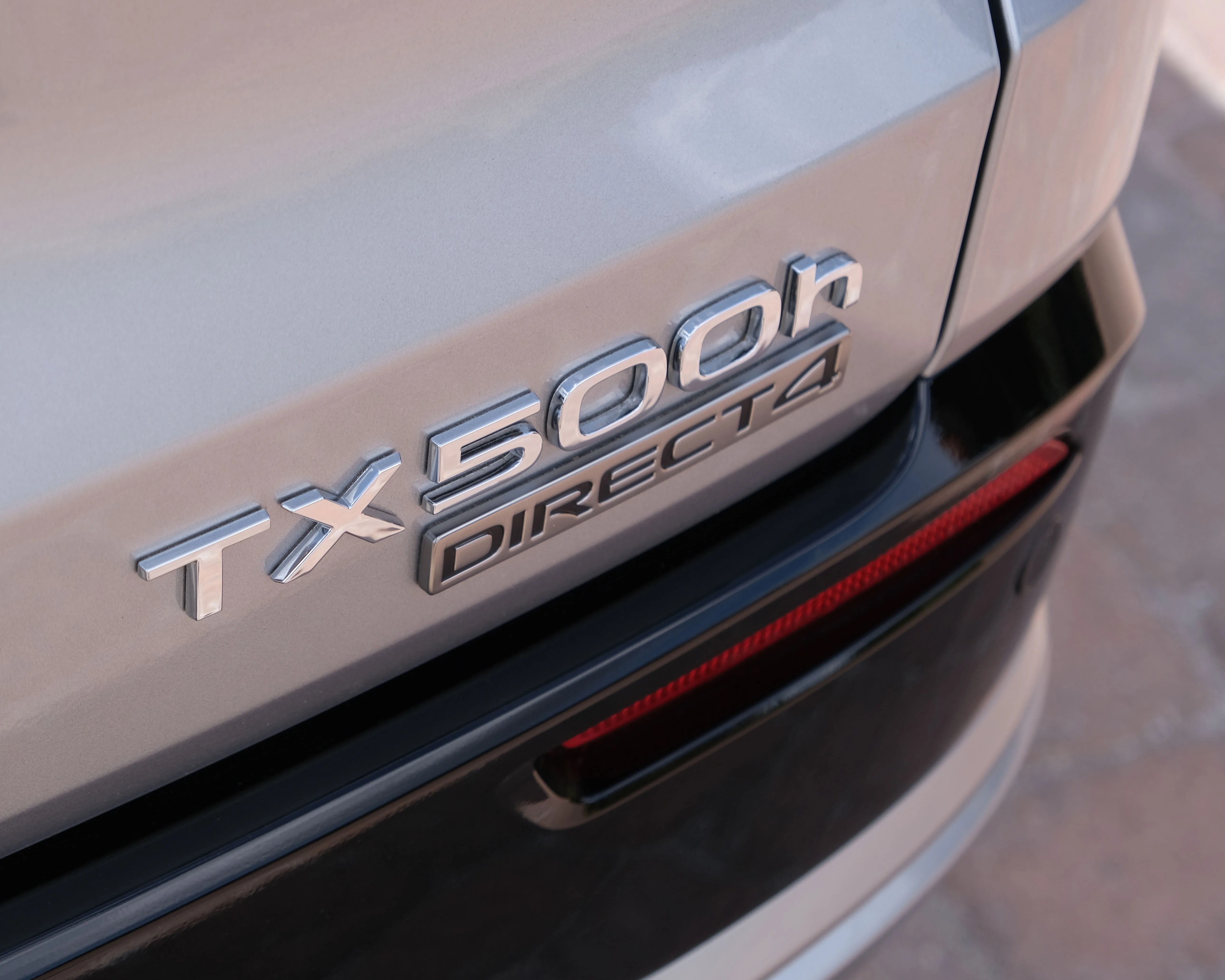 Lexus TX badge