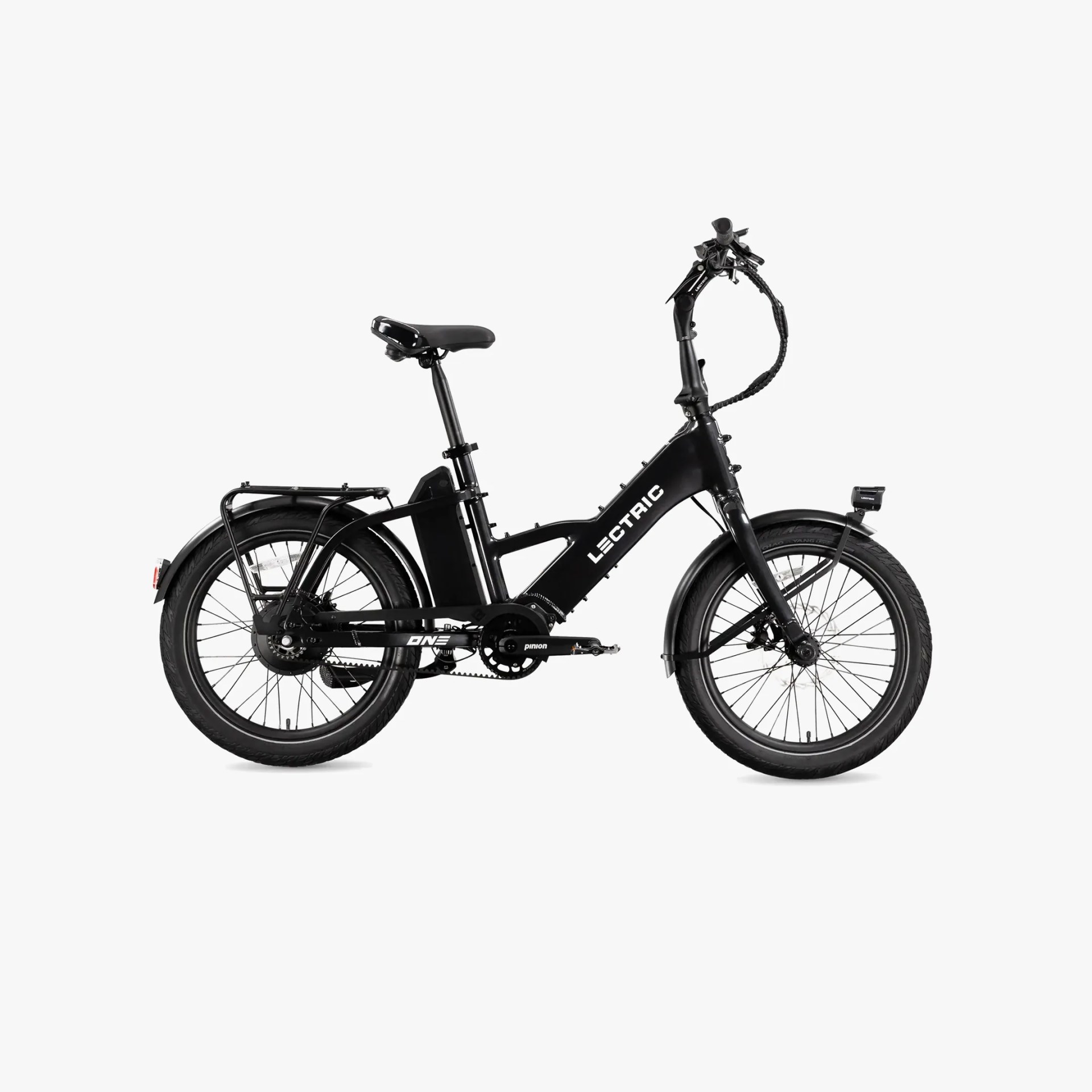 lectric one ebike on grey background