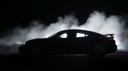 the porsche taycan turbo gt silhouette seen in shadow