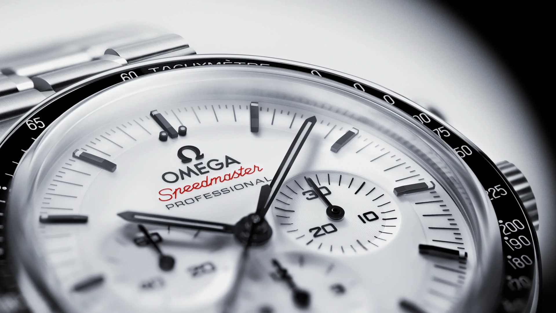 white watch dial