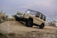 electric mercedes g class rock crawling