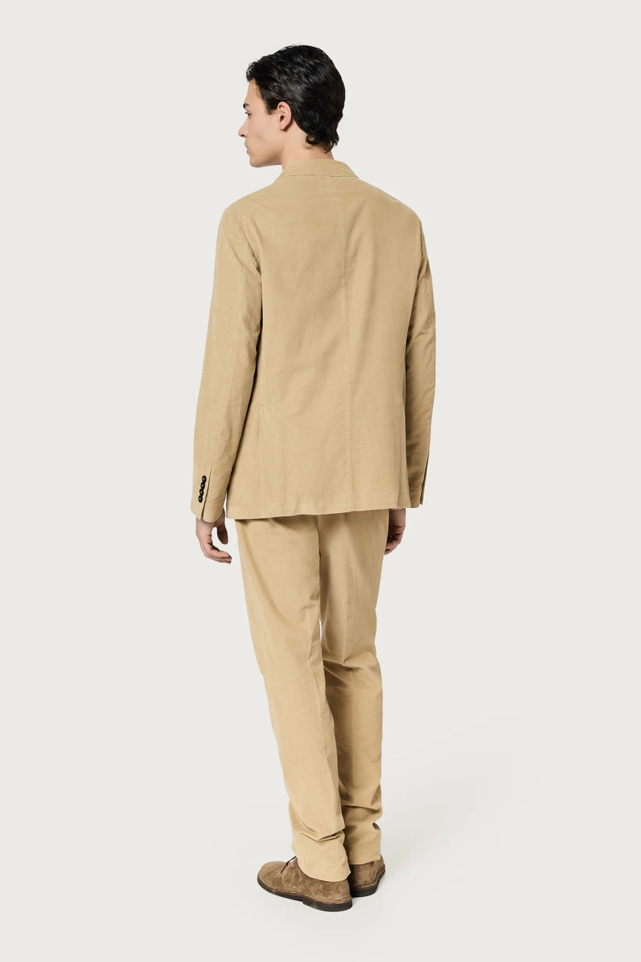 beige suit