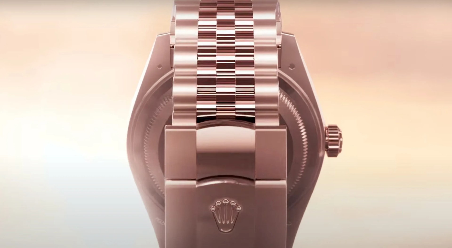 rolex rose gold bracelet