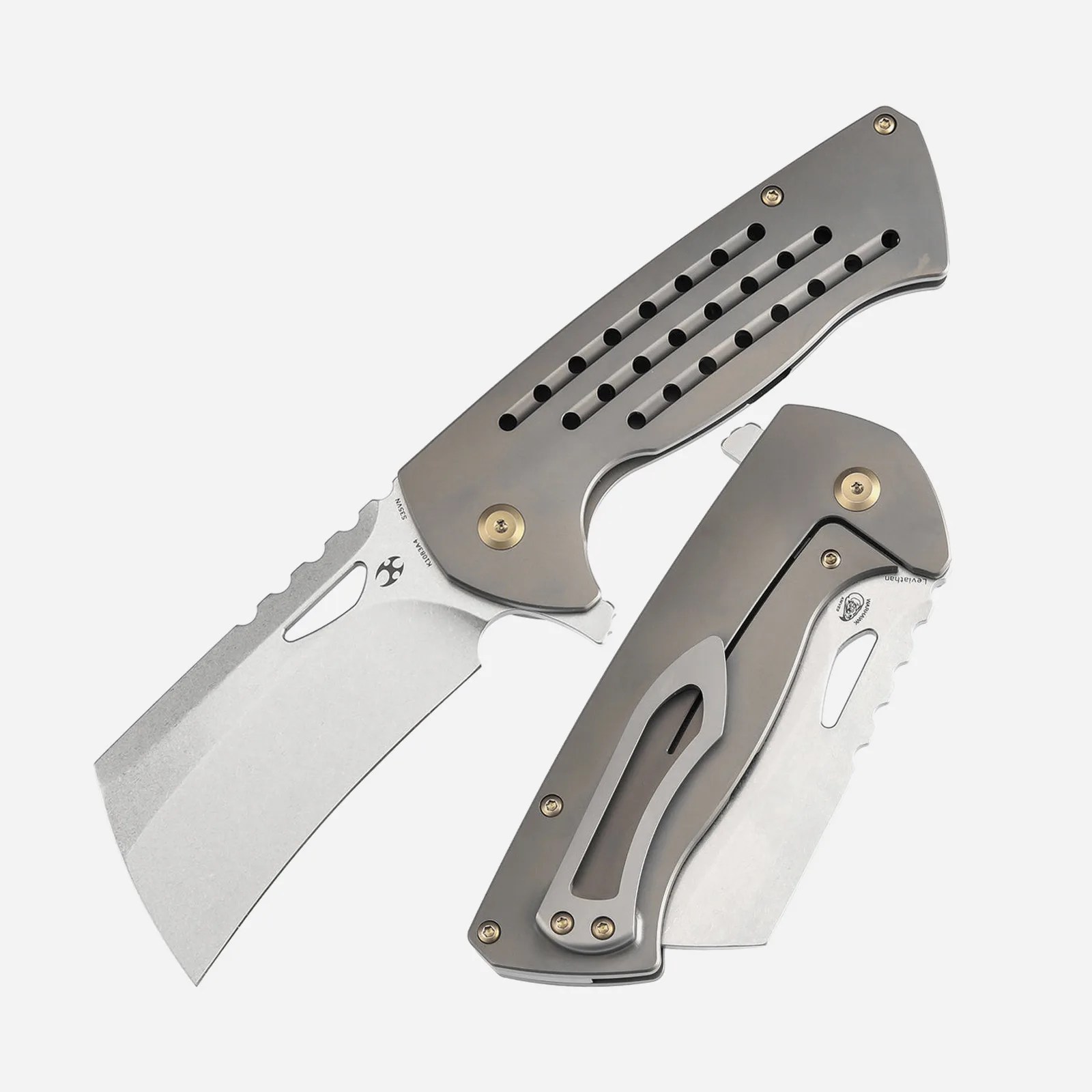 Kansept Leviathan on white background