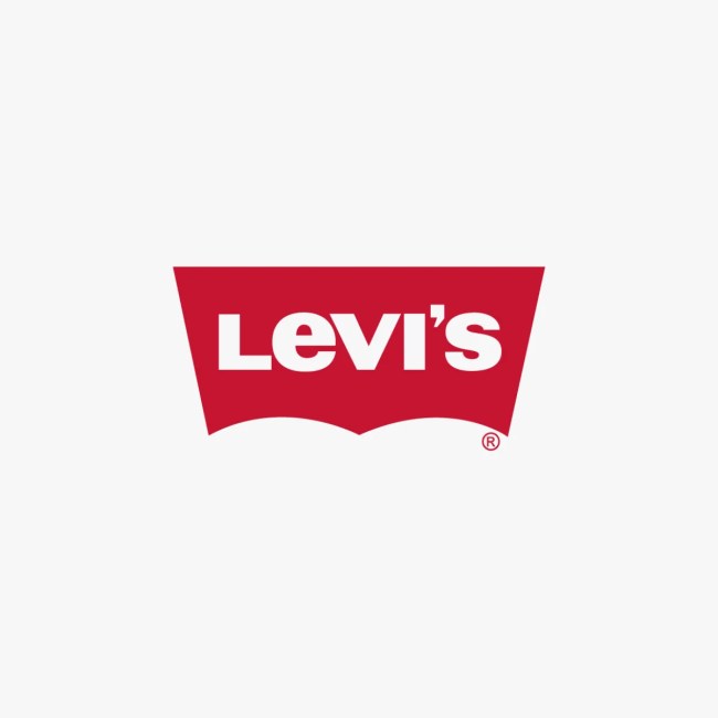 The Levi's clothing logo on a grey background
