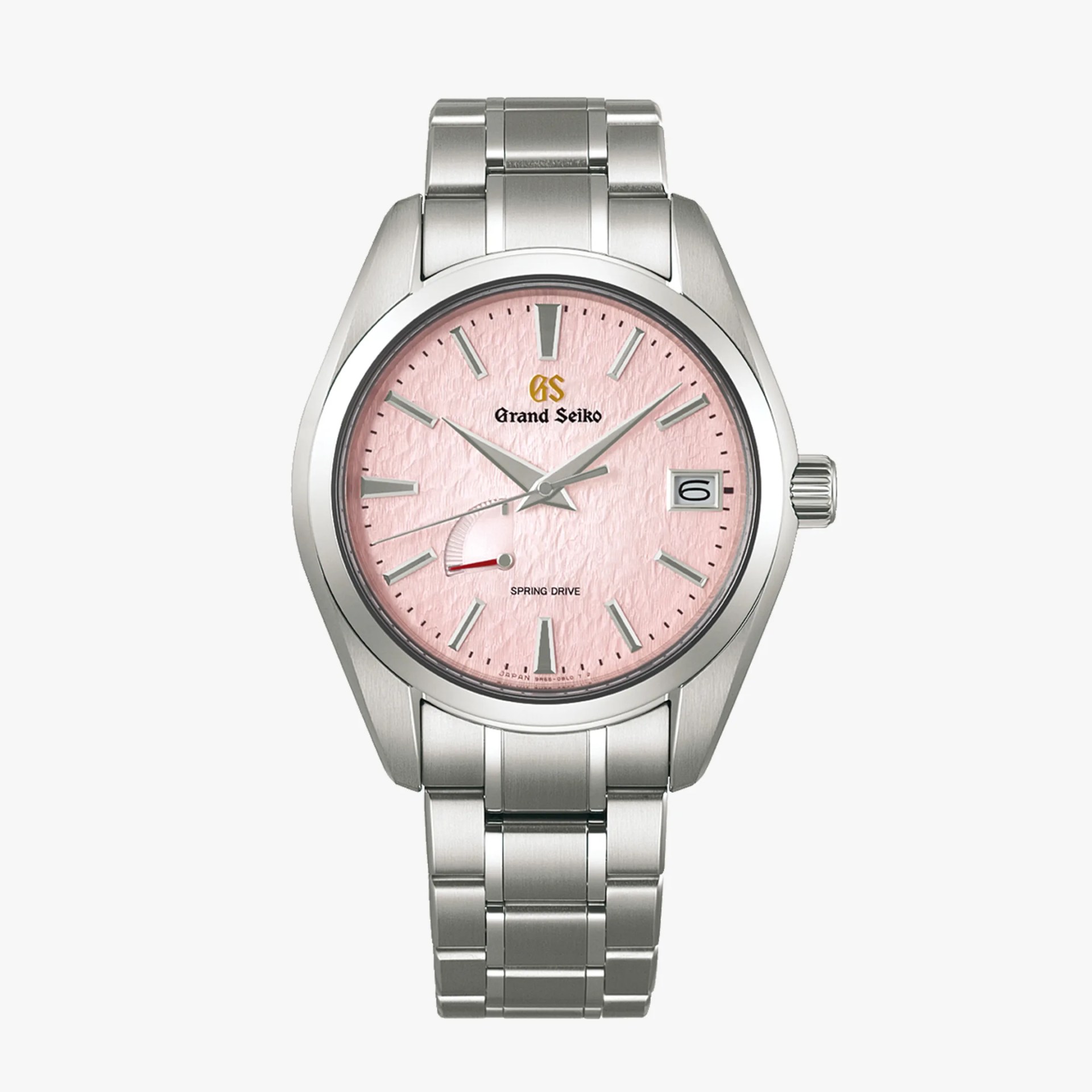 pink grand seiko watch