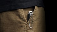 knife clipped to the inside of a person's pants pocket