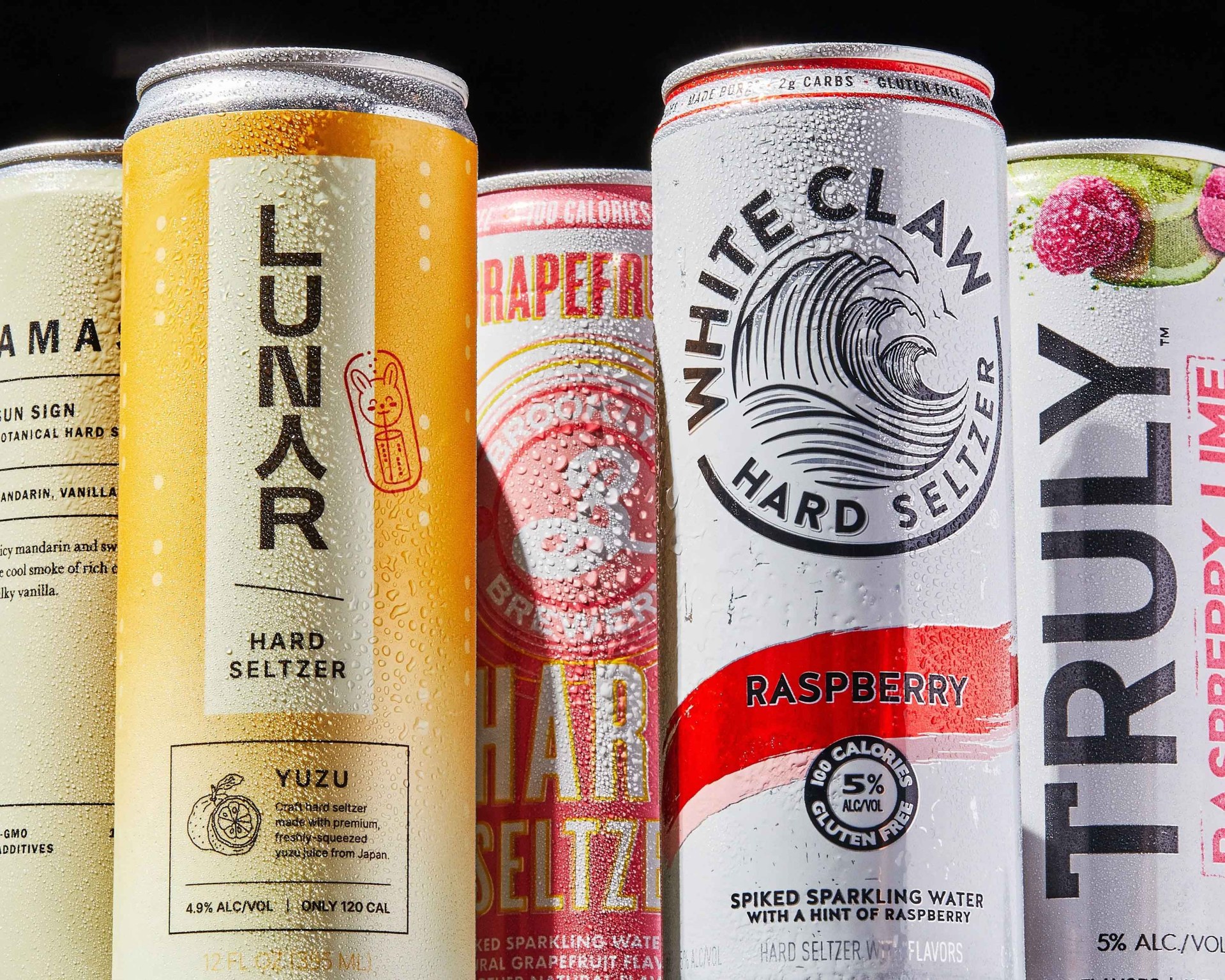 hard seltzer cans