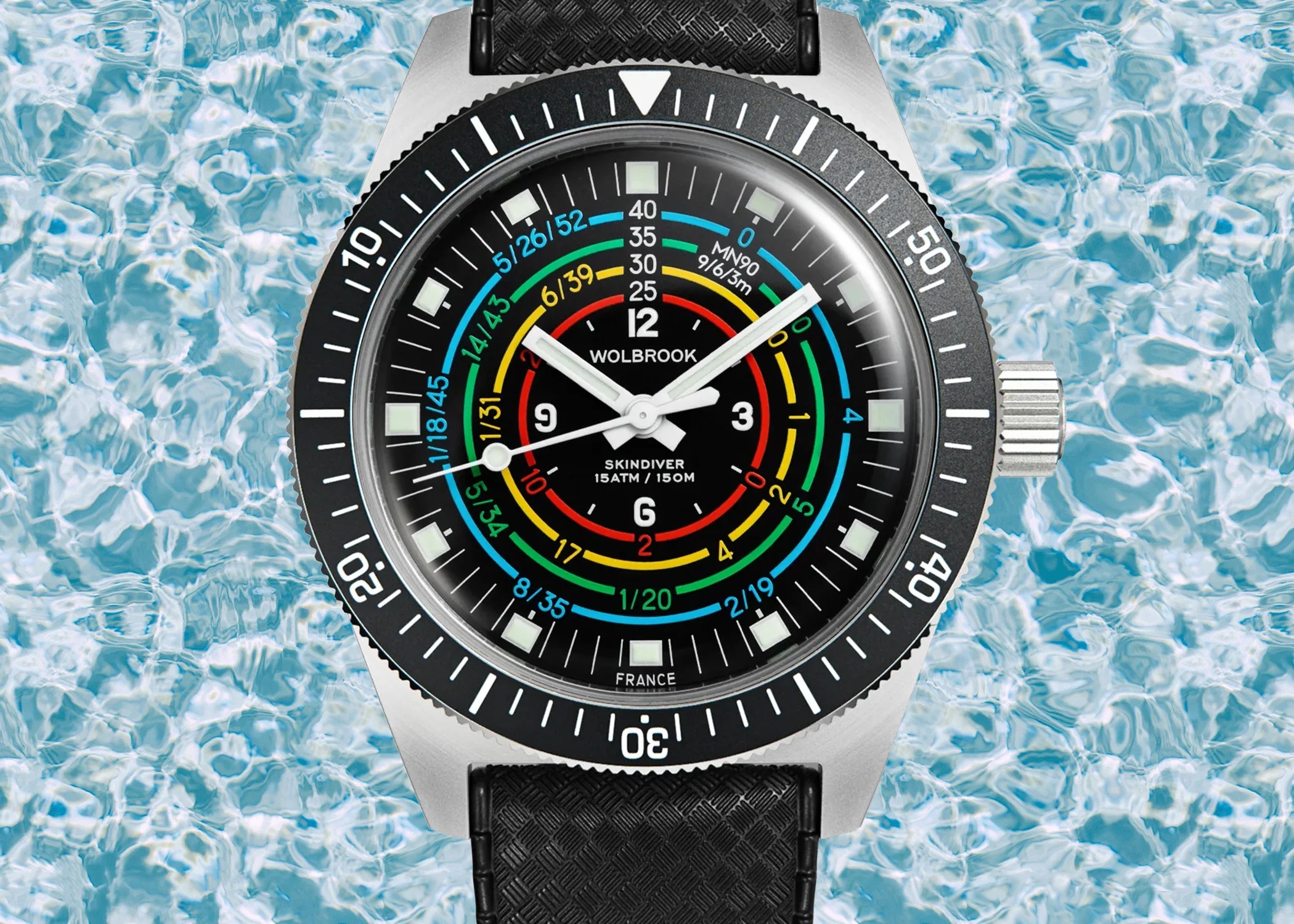 There's a Good Reason Why This Retro Dive Watch Is So Colorful