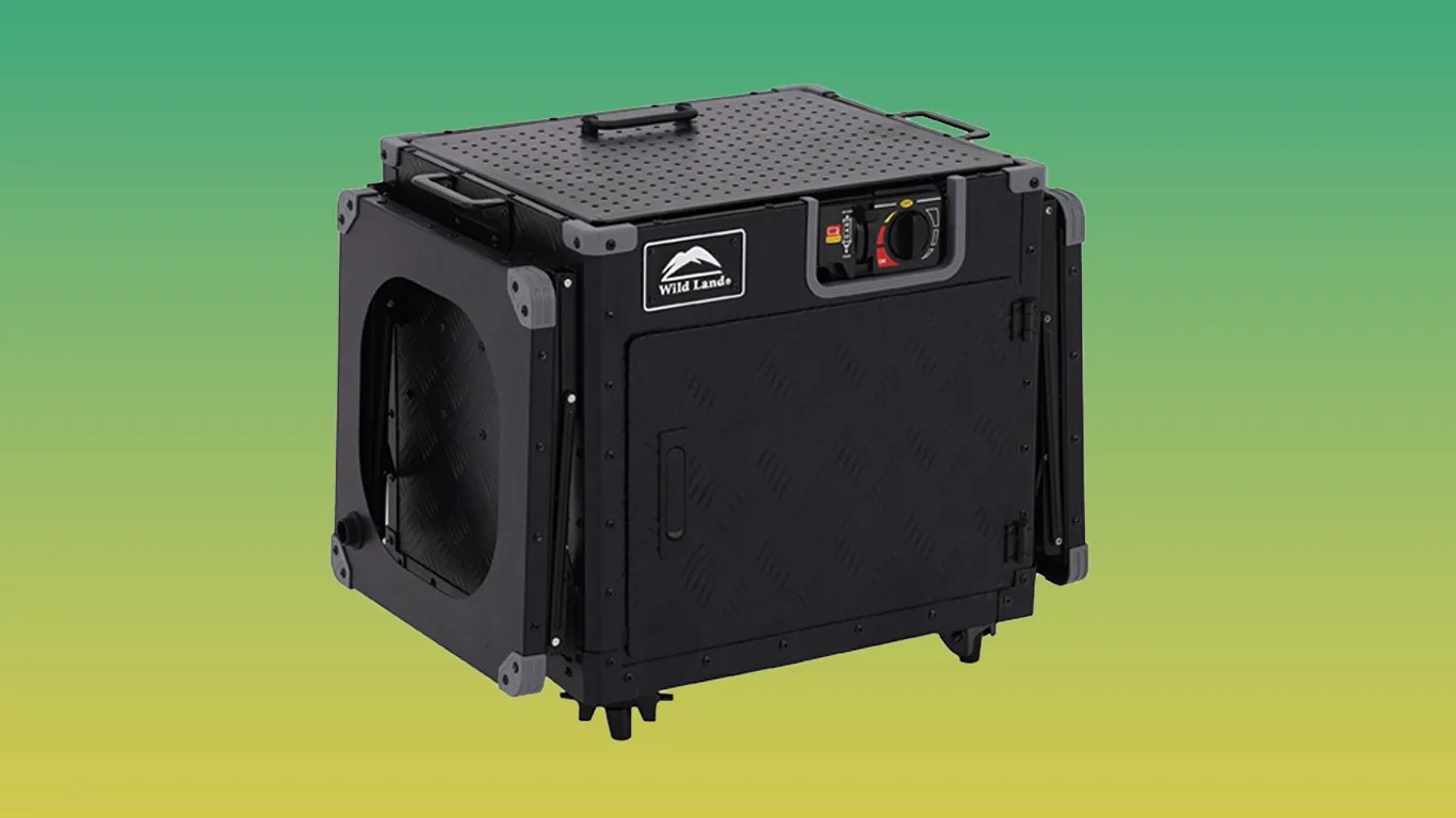 cinch foldable camp kitchen