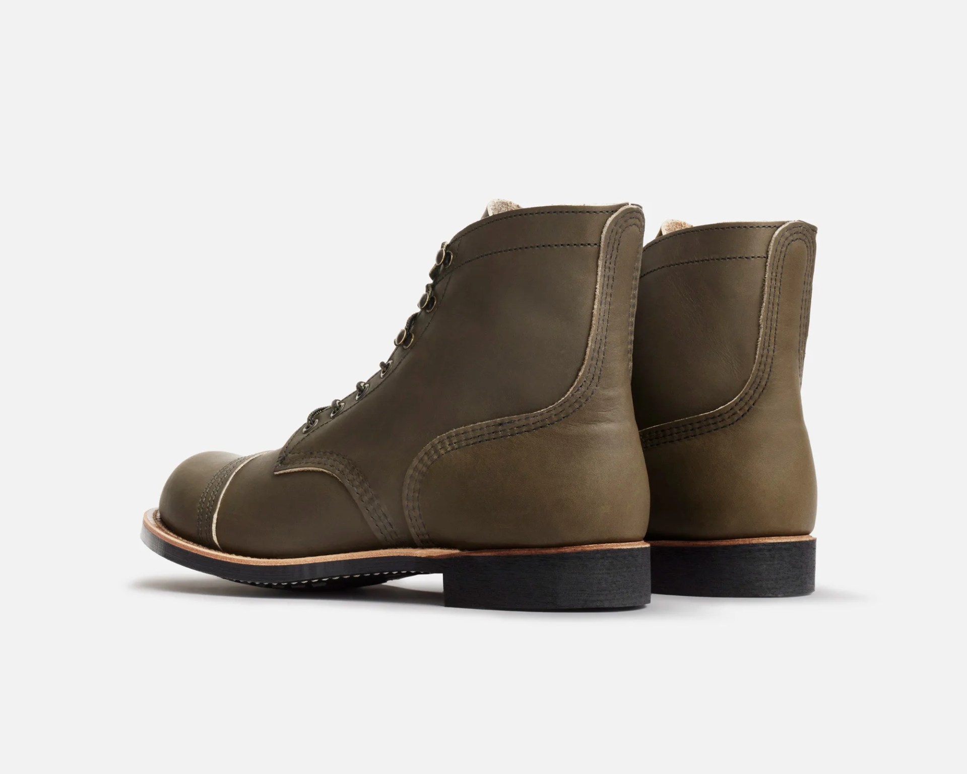 green red wing boot